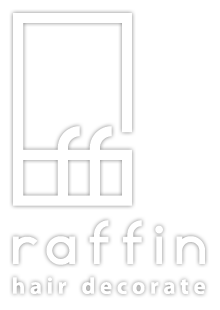 raffin hair decorate